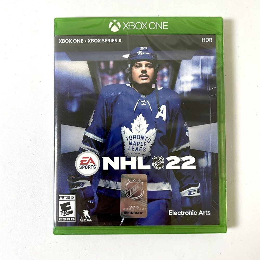NHL 22 Microsoft Xbox One Series‎ X NEW Factory Sealed Hockey